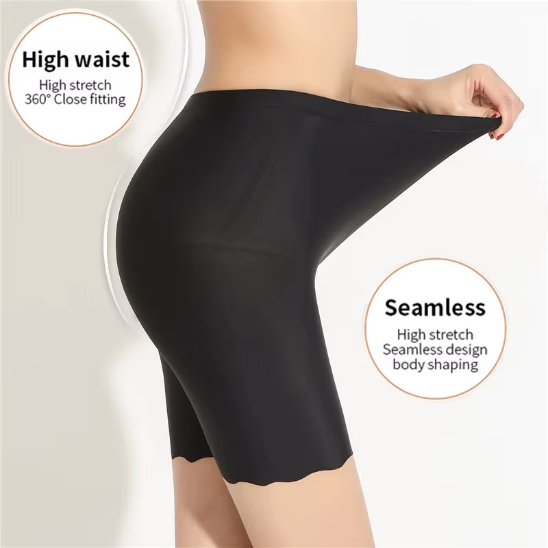 Seamless Safety Short Pants Summer Women plus Size Boxers for Female anti Rub Safety Shorts under Skirt Panties Underwear 3XL